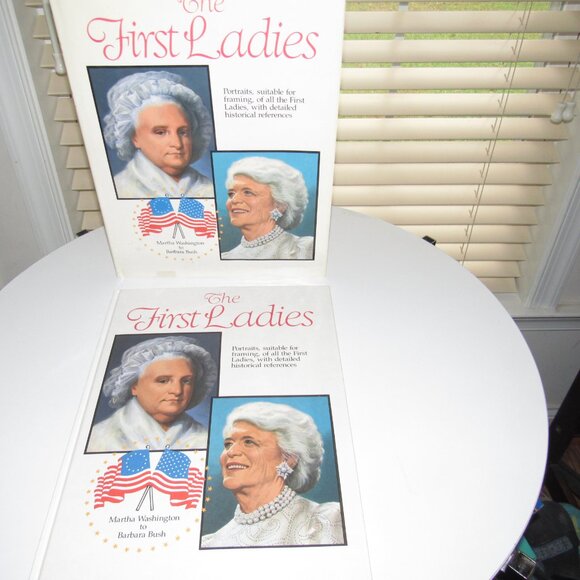 The First Ladies –Portraits & Historical References Hardcover 1992 Crescent Book - Picture 2 of 6